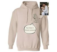 WINKEEY Personalised Hoodie with Any Text Image Photo Embroidered Portrait,Custom Hoodie Sweatshirt,Personalised Gifts for Men Anniversary Birthday Gifts for Women Men, Hoodie 1