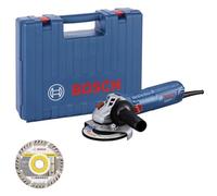 Winkelschleifer GWS 12-125 Professional Diamant-Trennscheibe (blau, 1.200 Watt)