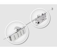 Winkhaus Cobra 1770mm 2 Hook 20mm Round Ends Espag Lock 45mm Bs