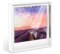 WINKINE Polaroid Frame - Acrylic Picture Frame for Polaroid i-Type/600/SX-70 Film, 4.2'' x 3.5'' Photo Display Instax Film Display for Countertop, Tabletop