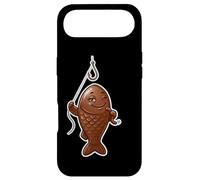Winking Chocolate Fish Funny April Fools Fishing Design Case for iPhone Air