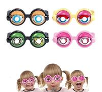 Winking Eye Glasses, Funny Glasses with Manual Blink Action, Lightweight Novelty Glasses for Shows, Parties & Photos (All)