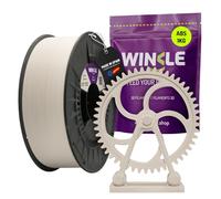 Winkle ABS Filament, 1.75mm, Natural, 3D Printing Filament, 1000g Spool