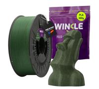 Winkle Glow Army PLA Filament | PLA 1.75mm | Printing Filament | 3D Printer | 3D Filament | Green with Particles | 300g Spool