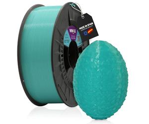 WINKLE PETG Filament 1.75 mm Crystal Aquamarine Blue, 300 g Spool, 3D Printer Filament Compatible with FDM Printers, 3D Printing Materials, Dimensional Accuracy +/- 0.05 mm, Easy Printing