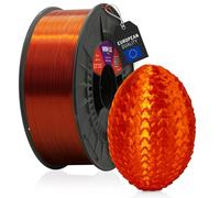 Winkle PETG Filament 1.75 mm Crystal Amber Orange, 1 kg Spool, 3D Printer Filament Compatible with FDM Printers, 3D Printing Materials, Dimensional Accuracy +/- 0.05 mm, Easy Printing