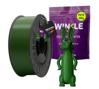 Winkle PETG Filament 1.75 mm Fir Green, 300 g Spool, 3D Printer Filament Compatible with FDM Printers, 3D Printing Materials, Dimensional Accuracy +/- 0.05 mm, Impact Resistant, Easy to Print