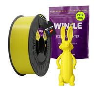 Winkle PETG Filament 1.75 mm Lemon Yellow, 300 g Spool, 3D Printer Filament Compatible with FDM Printers, 3D Printing Materials, Dimensional Accuracy +/- 0.05 mm, Impact Resistant, Easy to Print
