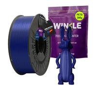 Winkle PETG Filament 1.75 mm Royal Blue, 300 g Spool, 3D Printer Filament Compatible with FDM Printers, 3D Printing Materials, Dimensional Accuracy +/- 0.05 mm, Impact Resistant, Easy to Print