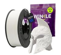 WINKLE PETG Filament 2.85 mm Ice White, 1 kg Spool, 3D Printer Filament Compatible with FDM Printers, 3D Printing Materials, Dimensional Accuracy +/- 0.05 mm, Impact Resistant, Easy to Print