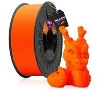 Winkle PLA Filament | PLA 1.75 mm | Printing Filament | 3D Printer | 3D Filament | Fluorescent Orange | 1000 g Spool
