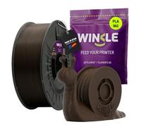Winkle PLA HD Ebony Brown Filament | 3D Printer Filament 1.75 mm 1 kg | PLA Brown | Compatible with All 3D Printers | Dimensional Accuracy | 1 kg Spool