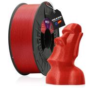 Winkle HD Glitter PLA Filament (Particles) Coral | 3D Printer Filament | PLA Filament 1.75mm 300g | Dimensional Accuracy | PLA Coral | Glitter Look | 300 g Spool