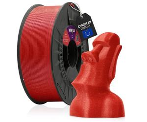 Winkle PLA HD Glitter Filament 1.75 mm Coral 300 g Spool 3D Printer Filament Compatible with FDM Printers 3D Printing Materials Dimensional Accuracy +/- 0.05 mm Easy to Print