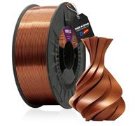 Winkle PLA Silk Filament 1.75 mm Antique Copper, 300 g Spool, 3D Printer Filament Compatible with FDM Printers, 3D Printing Materials, Dimensional Accuracy +/- 0.05 mm, Easy to Print, Silk Finish