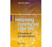 Winkler - Interpreting Economic and Social Data A Foundation of Desc - X555z