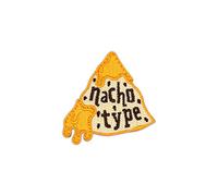 Winks For Days Nacho Type Tortilla Chip with Queso Cheese Dip Iron-On Patch