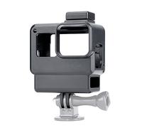 WinkWave Vlog Case Action Camera Housing Shell Vlogging Cage Frame with Cold Shoe Mount for GoPro Hero 7 6 5 Black for External Microphone & Pro 3.5mm Mic Adapter