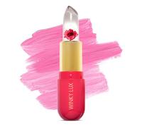 Winky Lux Flower Balm, Color Changing Flower Jelly Lip Balm Cosmetics, Find Your Perfect Shade of Pink Using the Unique pH Level of Your Lips, 0.13 Oz, Pink Flower