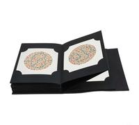 Winlaovate 38 Piece Ishihara Color Difference Test Book For Evaluating Congenital Color Blindness And Red Green Color Vision Deficiency