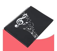 Winlaovate for A4 Music,for Score Folder, Flexible Sheet,Binder with 40 Page Song,Book Holder, Waterproof ABS, Music Clip, Transparent Note,Protector for Orchestra Band and Choir Vocal Sheet