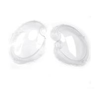 Winlaovate Headlight Lens Cover for Mini Cooper R56 Hatchback 2009-2013, Clear PC Xenon Headlamp Replacement Lens, Front Pair, OE 63127270023/024, with Cleaning