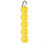 Winlaovate Silicone Ball Holder with Carabiner, Protective Ball Case 2 Balls, Portable Ball Pouch Clip, Accessories Men and Women(Yellow)
