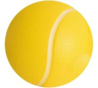 WinldMonmo Yellow Tennis Ball Squeeze Hand Exercise Stress Relief Ball, Medium Tension, Silicone Plastic, Yellow, Hand Exerciser, Strengthener, Grip Strengtheners, 458431031