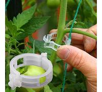 Winmany 100 Pcs Garden Plant Clips for Tomatoes - Connect Plants, Twines, Trellis, Cages, Climbing Plants and Vegetables