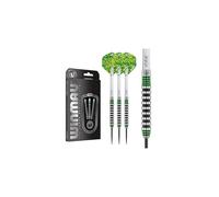 WINMAU Advance 500 Series Tungsten Green 22 Gram Steeltip Darts Set with Flights and Shafts (Stems)