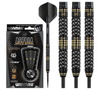 WINMAU Aspria Tungsten Steeltip Dart Set 22 gram with Prism Delta Flights and Prism Force Shafts (Stems)