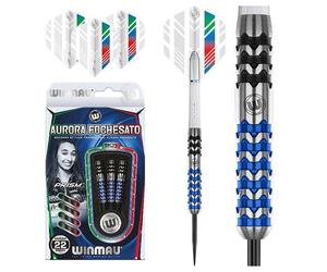 Winmau Aurora Fochesato 90% Tungsten Steel Tip Darts - 22g