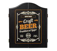 Winmau Beer Dartboard Cabinet Black One size