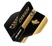 Winmau Black & Gold Canada Rhino Standard Gold/Black One size