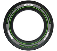 WINMAU Black & Green Advance Dart Board Surround Ring - Durable Backboard Wall Protector for Dartboards - Professional Darts Accessories