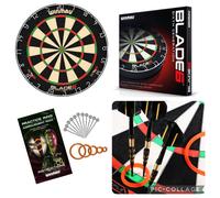 Winmau Blade 6 Gen Dartboard - Pro Board With Simon Whitlock Practice Rings