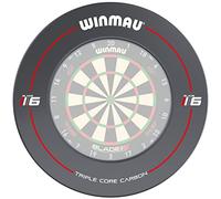 WINMAU | Blade 6 | PDC Endorsed | Dart Board Surround Ring | Grey