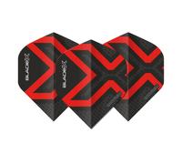 Winmau Blade X - Prism Delta Metallic Black & Red One size