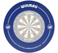 WINMAU Blue Printed Dart Board Surround Ring - Durable Backboard Wall Protector for Dartboards - Professional Darts Accessories