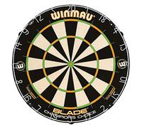 WINMAU Champions Choice Blade Dual Core Sisal Dartboard | Ultimate Training Board | Half-Size Scoring Areas
