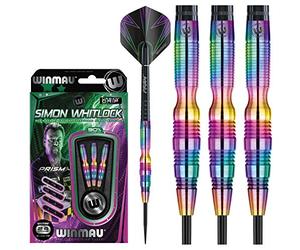 WINMAU Champions - Simon Whitlock 3: 24g Tungsten Darts Set with Flights and Stems