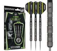 WINMAU Dart Set - Michael Van Gerwen MvG Exact Steeltip Darts - Includes Darts Flights & Stems, Available in 21.5g, 23g, 24g & 25g, Professional 90% Tungsten Dart Set