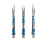 WINMAU Dart Shaft - Triad RX Aluminium Dart Stems - 1 Set per pack (3 darts Shafts in total) - Professional Darts Accessories - Blue Medium Shafts