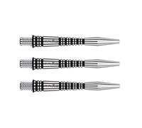 WINMAU Dart Shaft - Triad RX Aluminium Dart Stems - 1 Set per pack (3 darts Shafts in total) - Professional Darts Accessories - Black Short Shafts