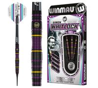 WINMAU Darts - 85% Pro-Series Soft Tip Darts Set with Dart Flights and Dart Shafts (Stems)