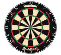 WINMAU Darts - Blade 6 Dual Core Dartboard - Professional Steel Tip Dart board with Official tournament specifications - Endorsed by the PDC