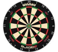 WINMAU Darts Blade 6 Triple Core Carbon Professional PDC Dartboard with Official tournament specifications | Endorsed by the PDC