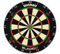WINMAU Darts Blade 6 Triple Core Carbon Professional PDC Dartboard with Official tournament specifications | Endorsed by the PDC