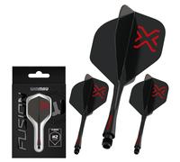 WINMAU Darts Blade X Fusion Integrated Flight & Shaft System - No.2 Shape & Desi