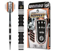 WINMAU Darts - Danny Noppert 85% Pro-Series 18g Barrel / 20g Full Weight Soft Tip Darts Set with Dart Flights and Dart Shafts (Stems)